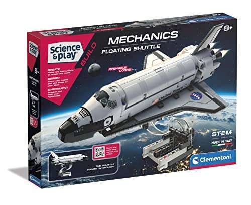 Clementoni 61349 NASA Floating Shuttle & Science Museum 61513 Mechanics Hypercar kit £24.74 @Amazon