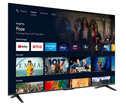 iFFALCON 55 Inch 4K Smart UHD HDR Android Google TV £269 @ Amazon (Prime Exclusive Deal)