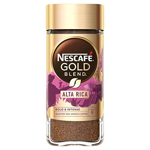 Nescafe Dark Roast Gold Blend Alta Rica Instant Coffee 95g (Pack of 6) - £15.30 (£2.55 Per Jar) @ Amazon