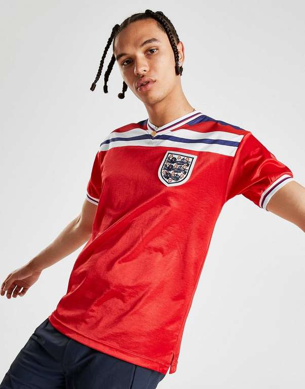 England Retro Football Shirts (Multiple designs) from £15 + £3.99 delivery @ JD Sports