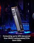 1TB - Lexar NM790 SSD, M.2 2280 PCIe Gen4x4 NVMe 1.4 Internal SSD, Up to 7400MB/s Read, Up to 6500MB/s Write, Internal Solid State Drive