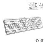 Logitech MX Keys S Wireless Keyboard - Pale Grey