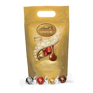 Lindt Lindor Mixed Assortment of Chocolate Truffles Bag -Approximately 80 Balls, 1kg £15.79 / £15.00 Subscribe & Save @ Amazon