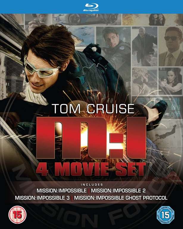 Mission Impossible 1-4 (Blu-ray) £3.90 @ Rarewaves