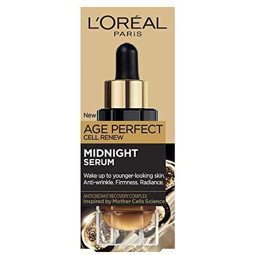 L'Oreal Paris Age Perfect Cell Renew Midnight Serum 30ml: £11.98 (£11.38 / £10.18 Subscribe & Save) @ Amazon