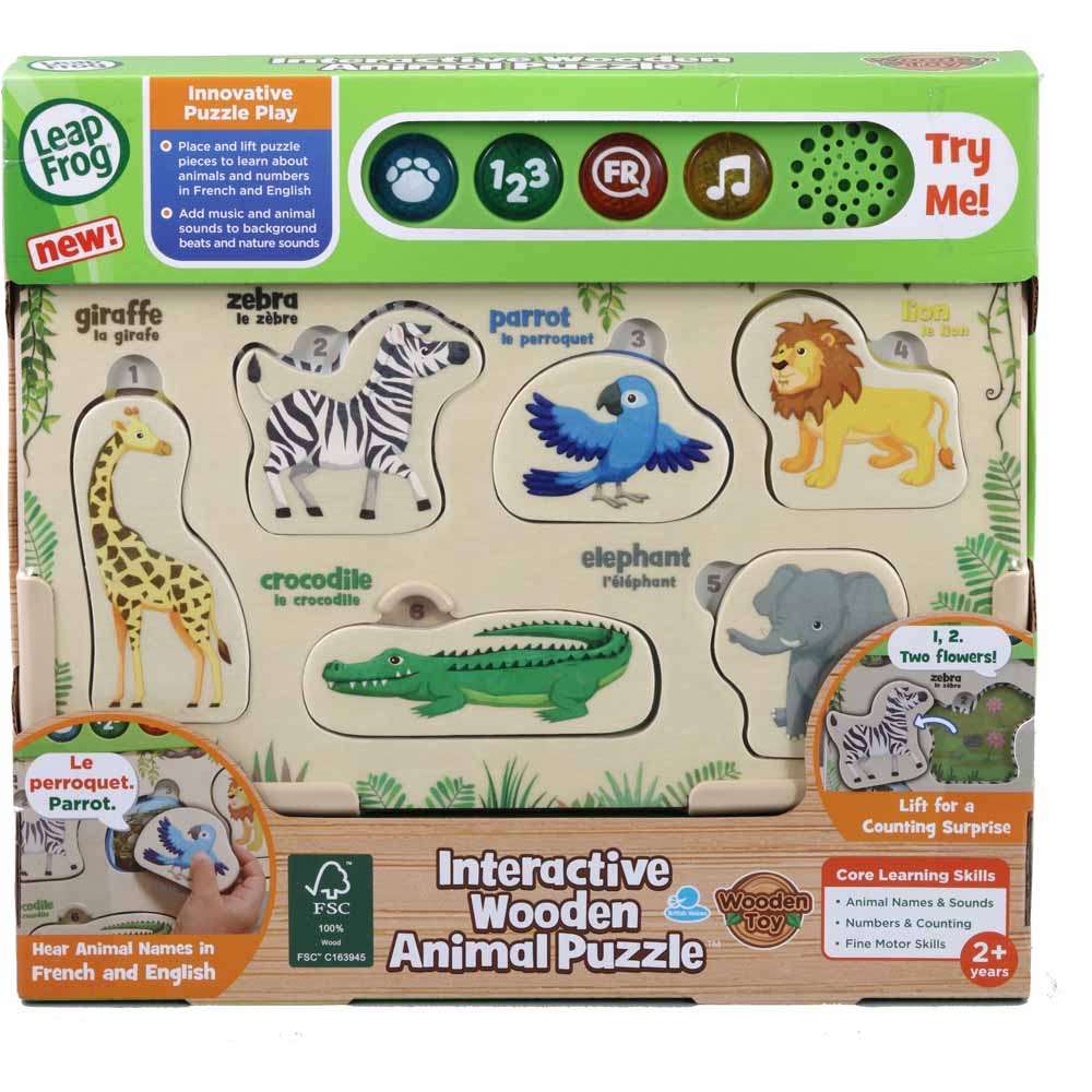 LeapFrog Interactive Learning Animal Puzzle £8 free click & collect @ Argos  | hotukdeals