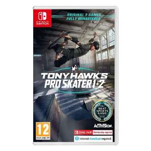 Tony Hawk's Pro Skater 1 + 2 (Nintendo Switch) £21.85 Delivered @ ShopTo