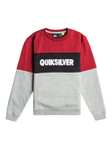 Quiksilver Boy's School Again Crew Youth Sweatshirt Age 16 | Age 10 £7.55