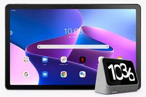 Lenovo Tab M10 Plus Tablet (3rd Generation), Android, 4GB RAM, 128GB + Smart Clock Essential Or Smart Clock 2 @ John Lewis & Partners
