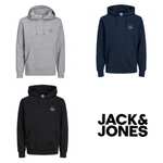 Jack & Jones Men's Logo Hoodie (3 Colours / Sizes L-XXL) - W/Code @ jandj_authorised_reseller