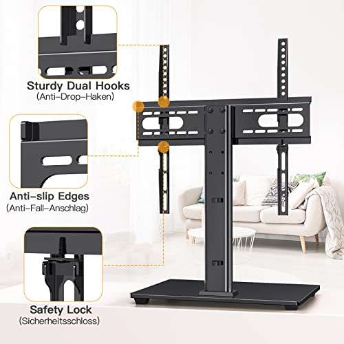 Perlegear Universal Table Top Pedestal TV Stand for 32"-55" TVs £22.09 Dispatched from Amazon Sold by PerleGear UK