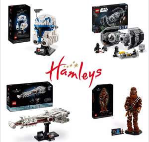 25% off a Selection of Star War Lego + Extra 10% off with code offer stack + free delivery over £35