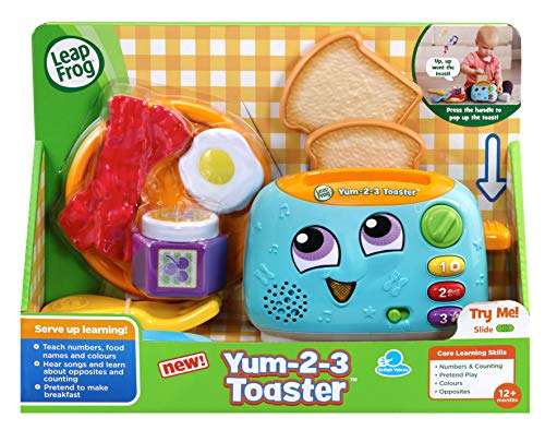 LeapFrog Yum-2-3 Toaster - £14.10 @ Amazon