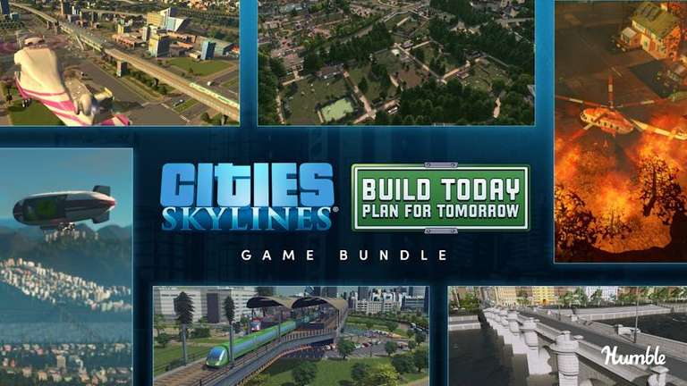 [Steam/PC] Humble Cities Skylines Bundle - 5 items - £7.95 / 11 items - £12.01 / 22 items - £15.91