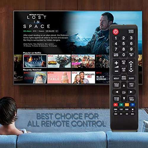 Universal Remote Control For Samsung Remote Control TV 3D LCD LED, Smart TV Remote Control For Samsung Tv - Sold by QUINTEN / FBA