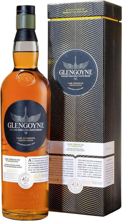 Glengoyne Cask Strength Highland Single Malt Scotch Whisky 59.5% ABV 70cl (temporarily out of stock)