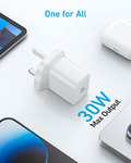 Two Pack, USB C Plug, 30W Anker 312 USB C Charger with Compact Design with voucher - AnkerDirect FBA (Prime Exclusive)