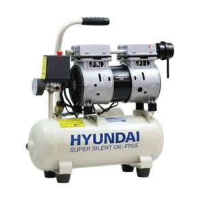 Hyundai HY5508 4CFM 8L Oil Free Direct Drive Silenced Air Compressor A+ Unused £81.59 with code (UK Mainland) at Hyundai Factory Outlet ebay