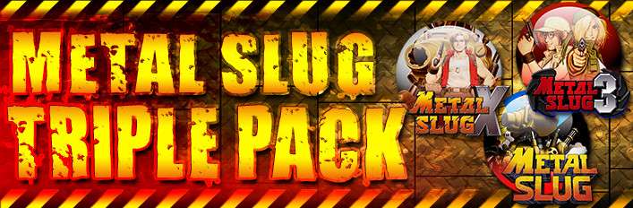 Metal Slug Bundle (Metal Slug, Metal Slug X, Metal Slug 3) PC Game - £2.99 @ Steam