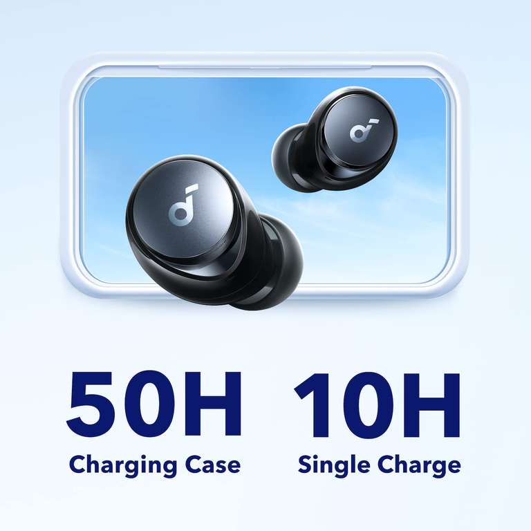 Anker Space A40 Adaptive Active Noise Cancelling Wireless Earbuds sold by AnkerDirect FBA