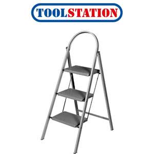 Abru Handy Step Stool 3 Tread SWH 2.43m - £18.44 with code - Delivered @ Toolstation / ebay