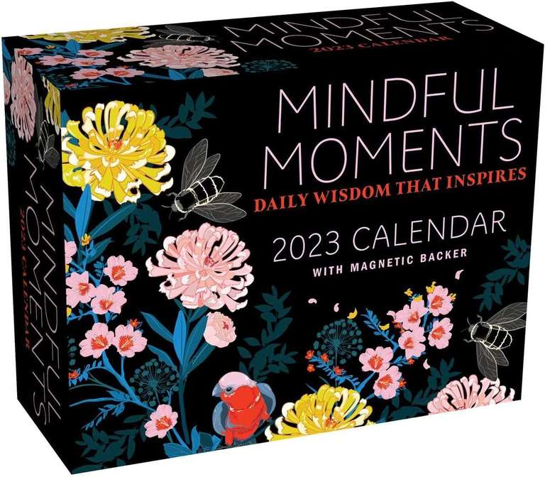 Mindful Moments 2023 Mini Day-to-Day Calendar: Daily Wisdom That Inspires £2.49 @ Amazon