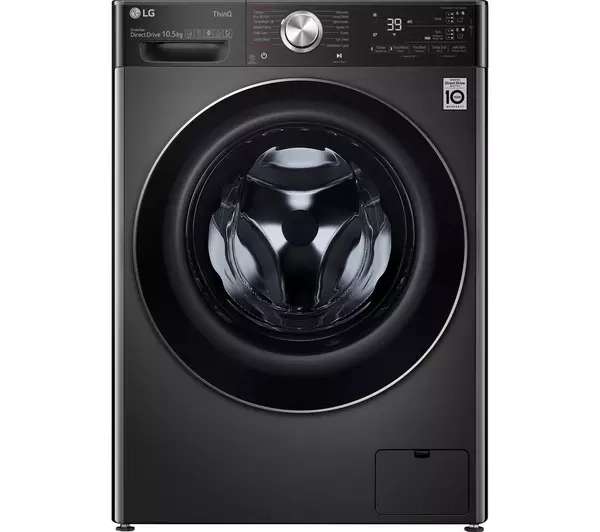 LG F6V1110BTSA Washing Machine Black Steel 10.5kg A Rated £549 / £424 after LG CB (Free shipping Man/Bradford) @ Sonic Direct