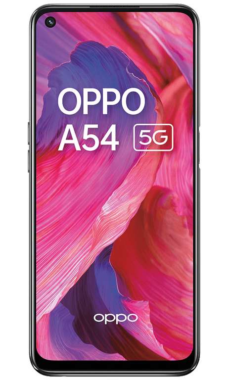 OPPO A54 5G 64GB 4GB Smartphone (Snapdragon 480 / 5000mAh / 90HZ / SD Card) - £109 + £10 Top-Up Delivered @ Vodafone