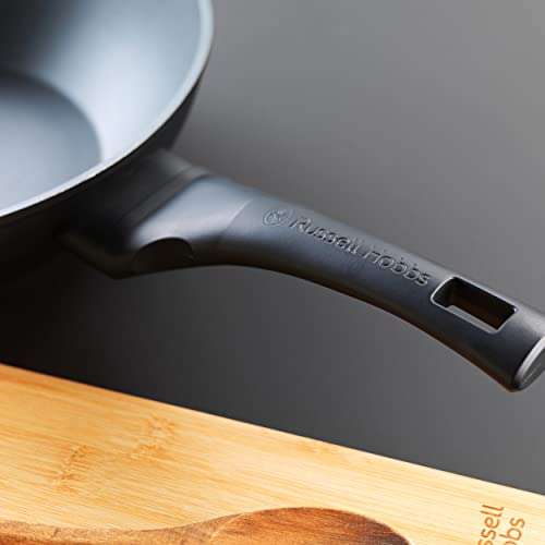 Russell Hobbs RH01856EU7 Stir Fry Pan, Non-Stick Premium Design Induction Pan, Metal Utensil Safe - 28cm