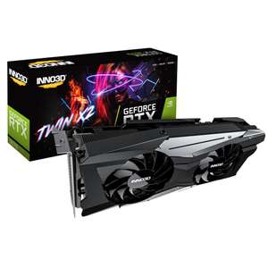 Inno3D GeForce RTX 3070 Twin X2 LHR 8GB GDDR6 PCI-Express Graphics Card £588.89 delivered @ Overclockers