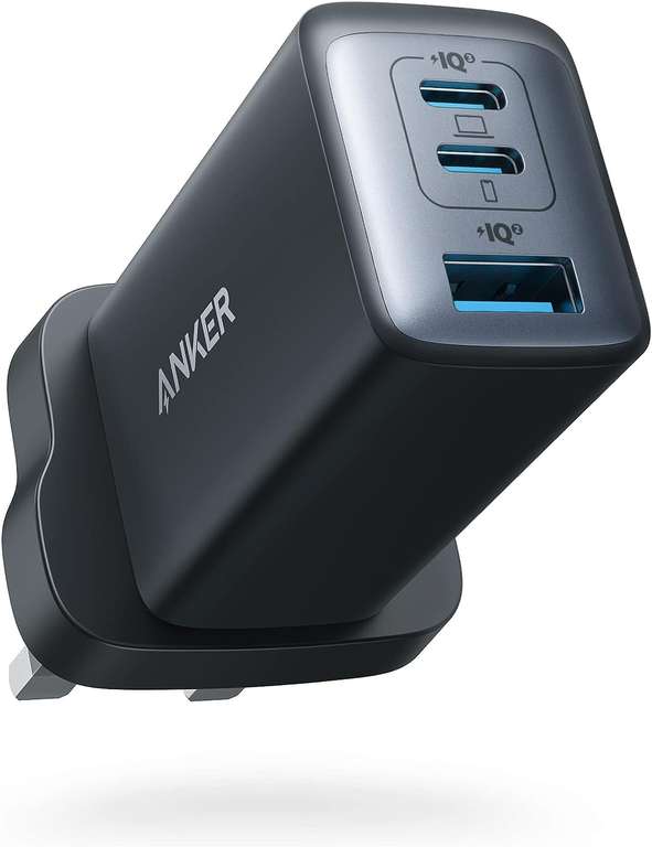 Anker USB C Plug, 735 Charger (Nano II 65W), PPS 3-Port Fast Compact USB C Charger @ AnkerDirect