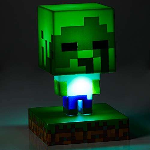 Paladone Minecraft Zombie Icon Light BDP Multi Coloured - £6 @ Amazon