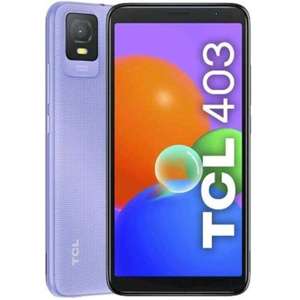 Brand new TCL 403 - 32GB smartphone with expandable memory, 3000mAh battery & Android 12 GO ( +£10 PAYG goodbag for new customer)