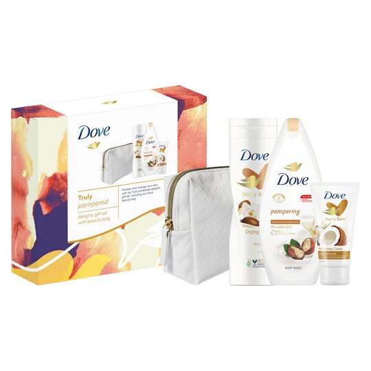 Dove Truly Beauty Bag Gift Set - £5.40 (Clubcard Price) @ Tesco