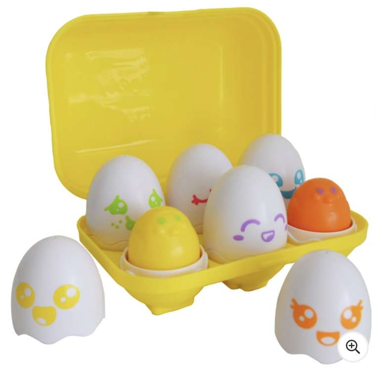 TOMY Toomies Hide and Squeak Eggs free click and collect