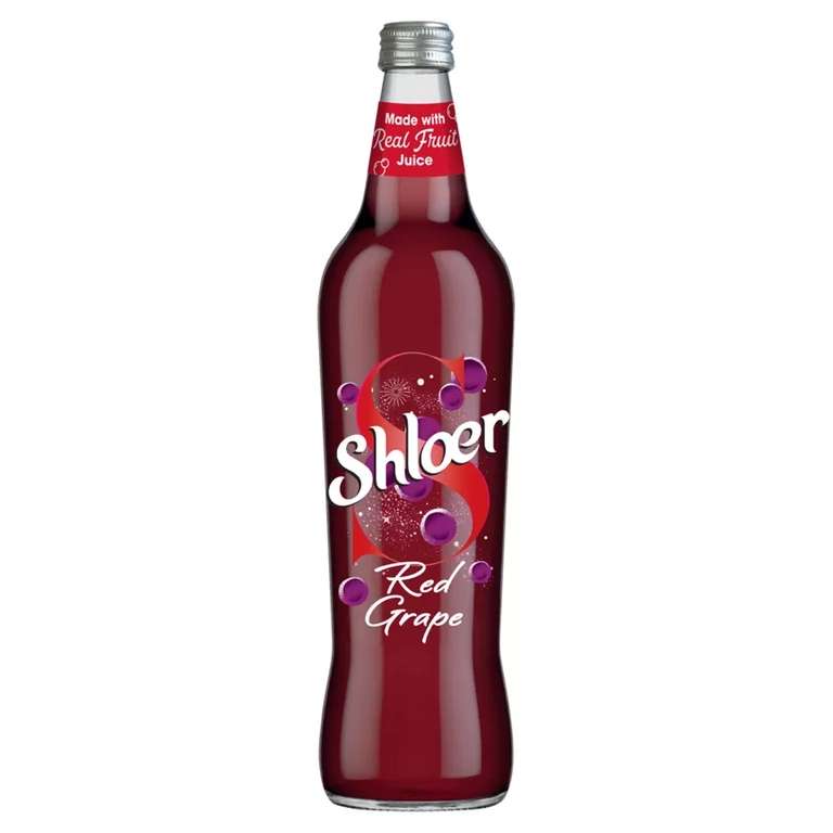 Shloer Red Grape Sparkling Juice Drink & Other Flavours 3 for £3 @ Asda