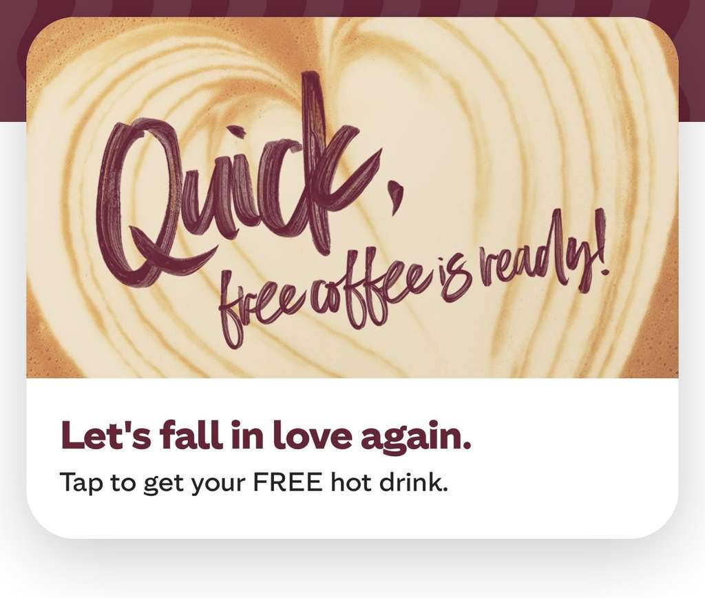 costa free drink