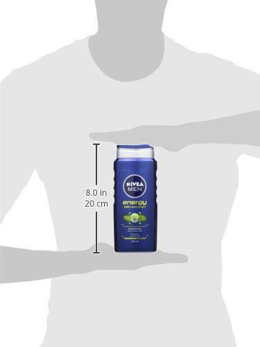NIVEA MEN Shower Gel Energy (6 x 400ml) £9 / £8.10 via sub and save +10% first order voucher @ Amazon