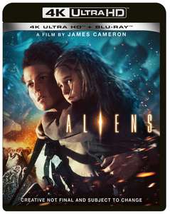 Aliens (1986) 4K UHD + Blu-ray - using code