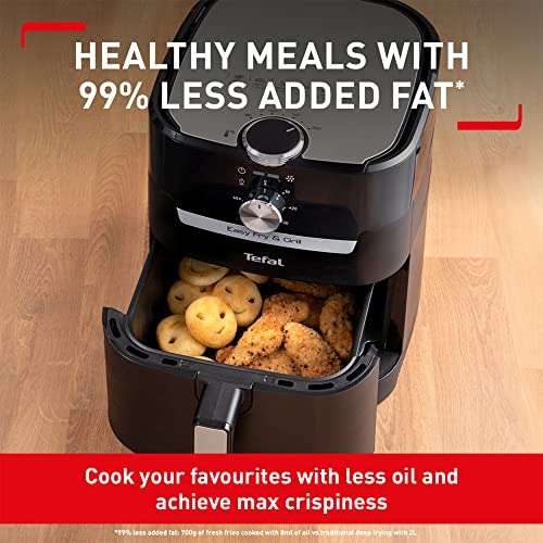 Tefal Easy Fry Classic 2-in-1 Air Fryer and Grill 4.2 Litre