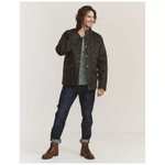 FATFACE Mens Broadsands Quilted Jacket (Brown) XS, S, M size only