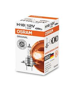Osram Original H18 Halogen headlamp 64180L, 12V Passenger car £8.00 @ Amazon