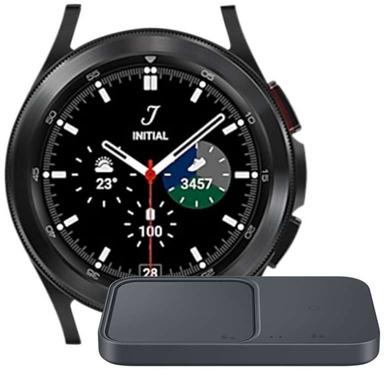 Samsung Galaxy Watch4 Classic 46mm Smart Watch (No Strap) + Free Wireless Charger Duo (Auto Added To Basket) - £166.50 Via EPP @ Samsung