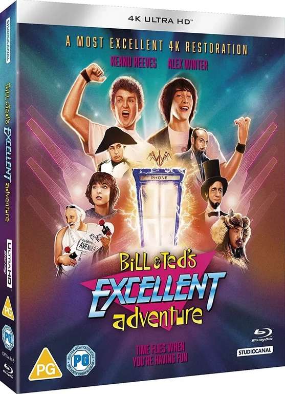 Bill & Ted's Excellent Adventure 4k Ultra-HD - £12.75 with code @ Rarewaves