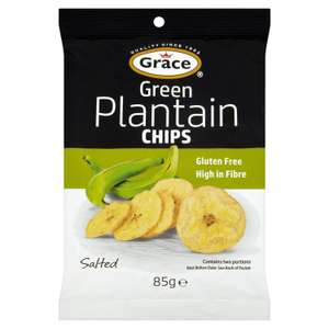 Grace Green Plantain Chips Salted 85g (Free Via Cashback Claim)