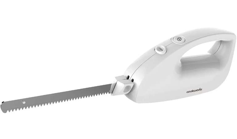 Cookworks Electric Knife - White - £11.62 Click & Collect @ Argos