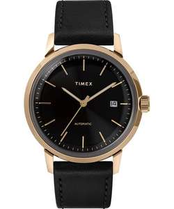 Marlin Automatic 40mm Leather Strap Watch - £126.39 with code @ Timex