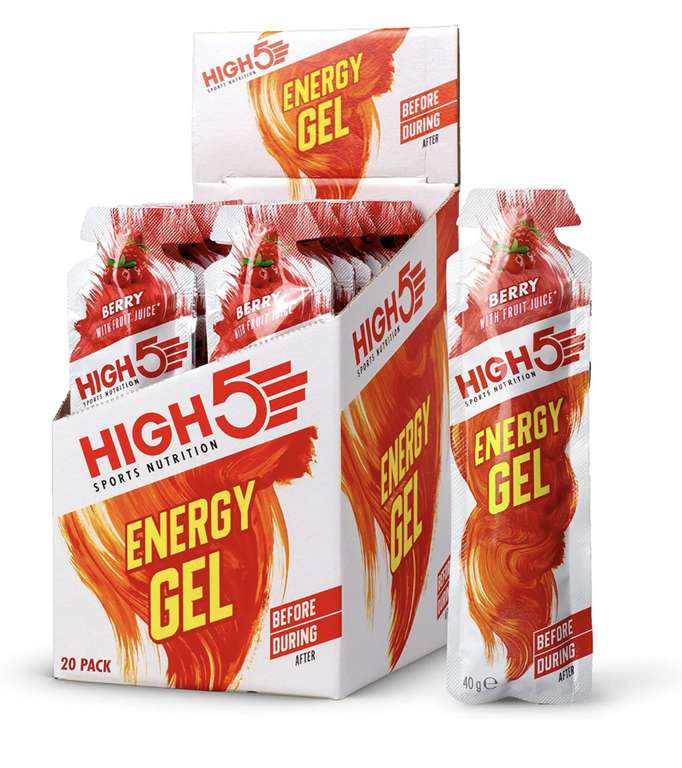 HIGH5 Energy Gel (Berry, 20 x 40 g £6.01) @ Amazon - Prime Exclusive