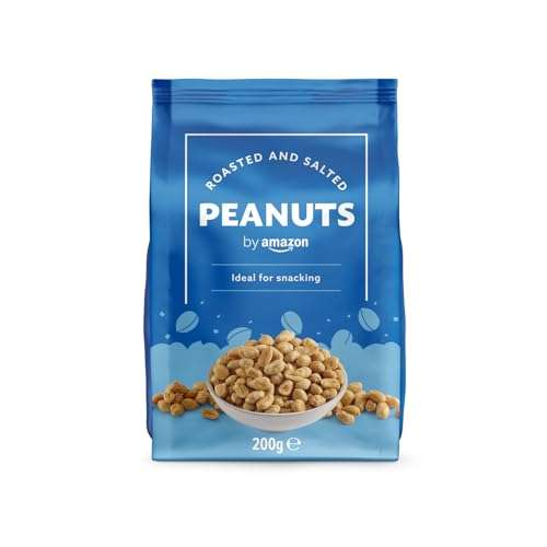 Amazon Roasted and Salted Peanuts (7 Packs of 200g) - £3.64 / £3.21 S&S + Voucher