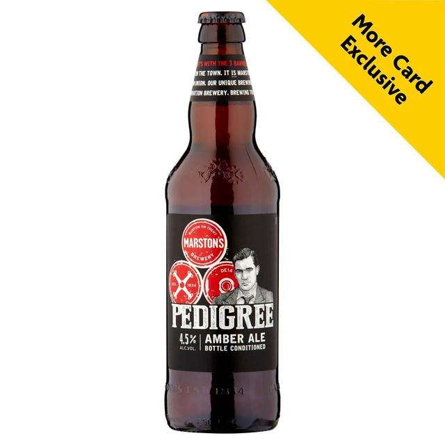 Bombardier Amber Bitter Ale Beer 500ml / Pedigree Ale Bottle 500ml / Green King IPA 500ml - More Card Price (in store)